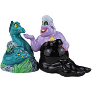 Little Mermaid Ursula and Eels Salt & Pepper Shakers